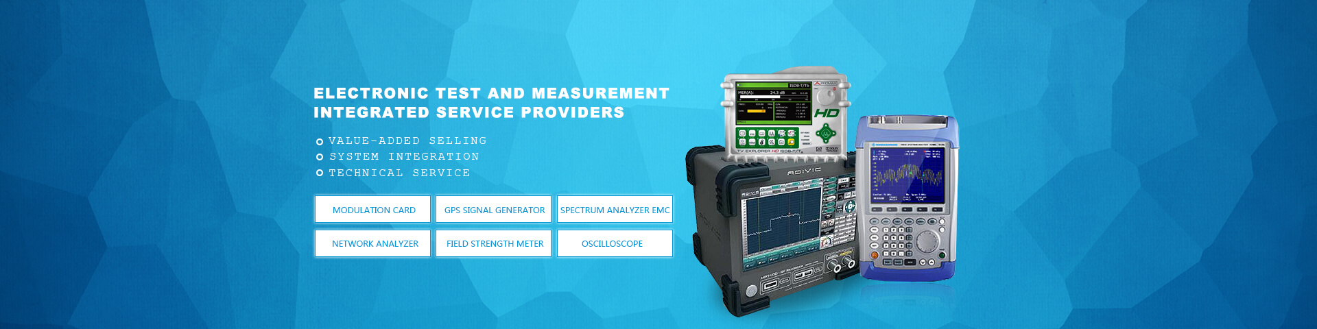 Electronic test and measuremen