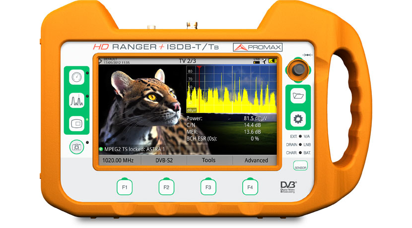 HD Ranger+ ISDB-T數字電視場強儀